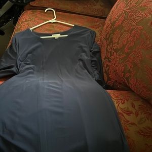 Navy blue dress